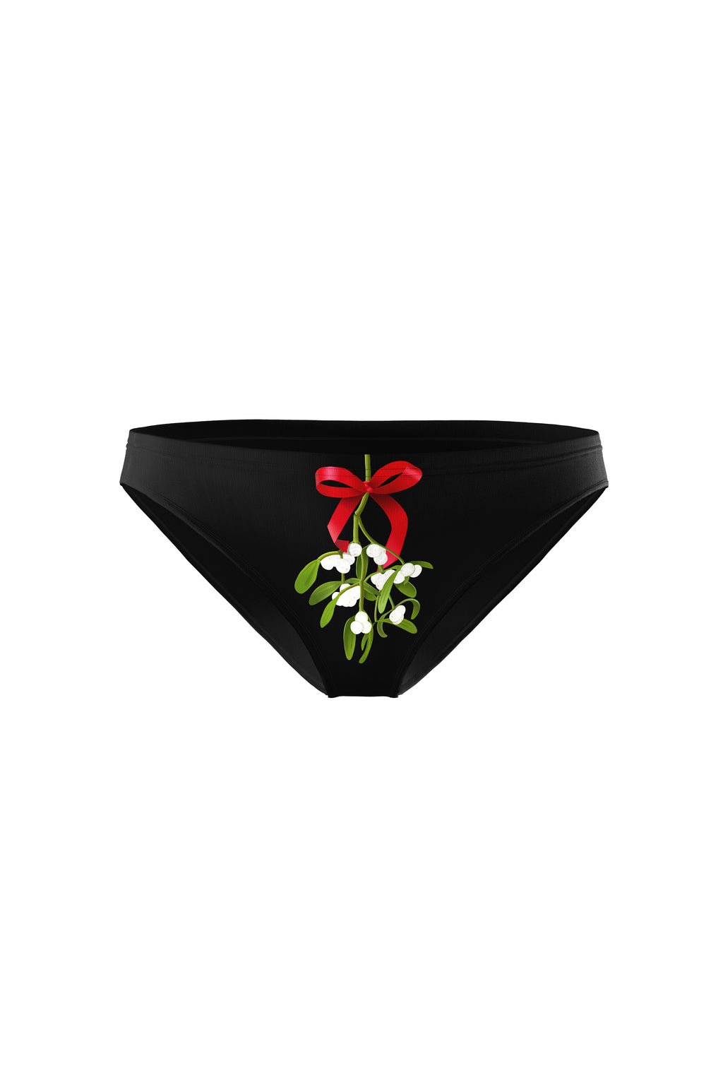 The Kiss Me There | Mistletoe Ball Hammock Boxer® And Bikini Matching Couples Underwear Pack - Shinesty