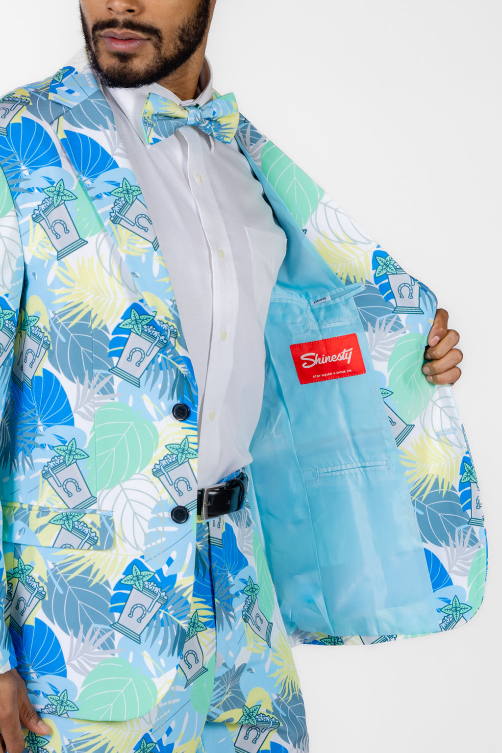 The Minty Fresh | Tropical Derby Blazer - Shinesty