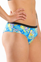 The Oahu Rendezvous | Tropical Leaves Modal Cheeky Underwear - Shinesty