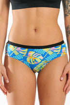 The Oahu Rendezvous | Tropical Leaves Modal Cheeky Underwear - Shinesty