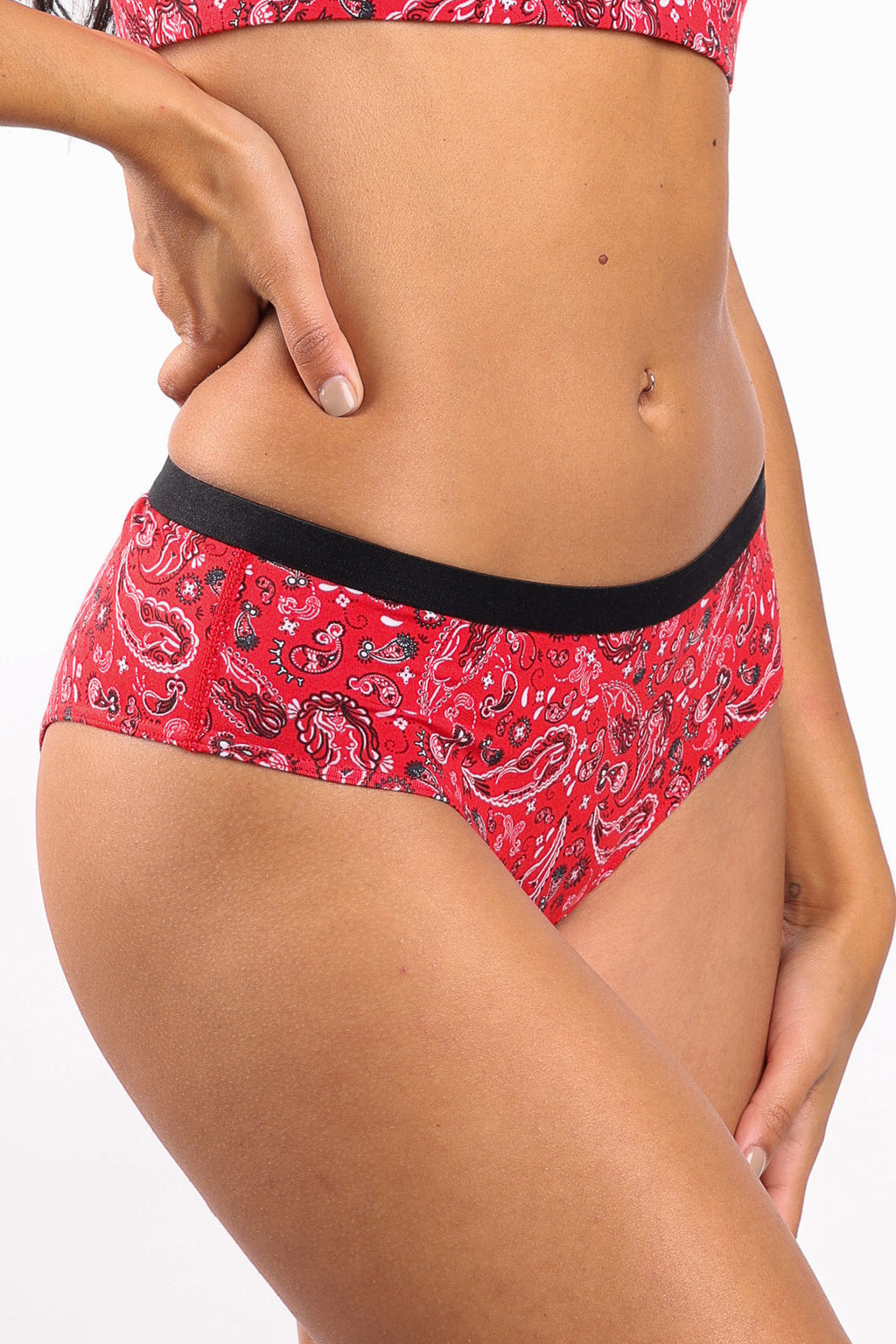 The Outlaw | Naughty Paisley Cheeky Underwear - Shinesty