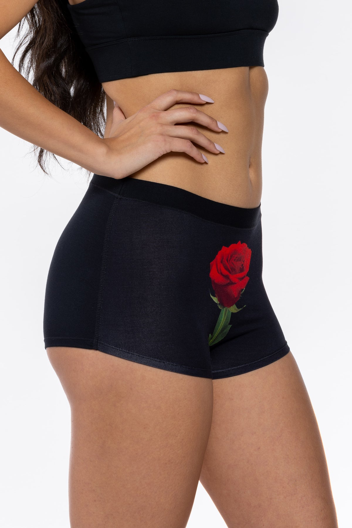 The Right Reasons | Rose Modal Boyshort Underwear - Shinesty