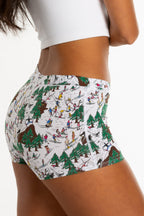 The Rosy Cheeks | Skier Boyshort Underwear - Shinesty