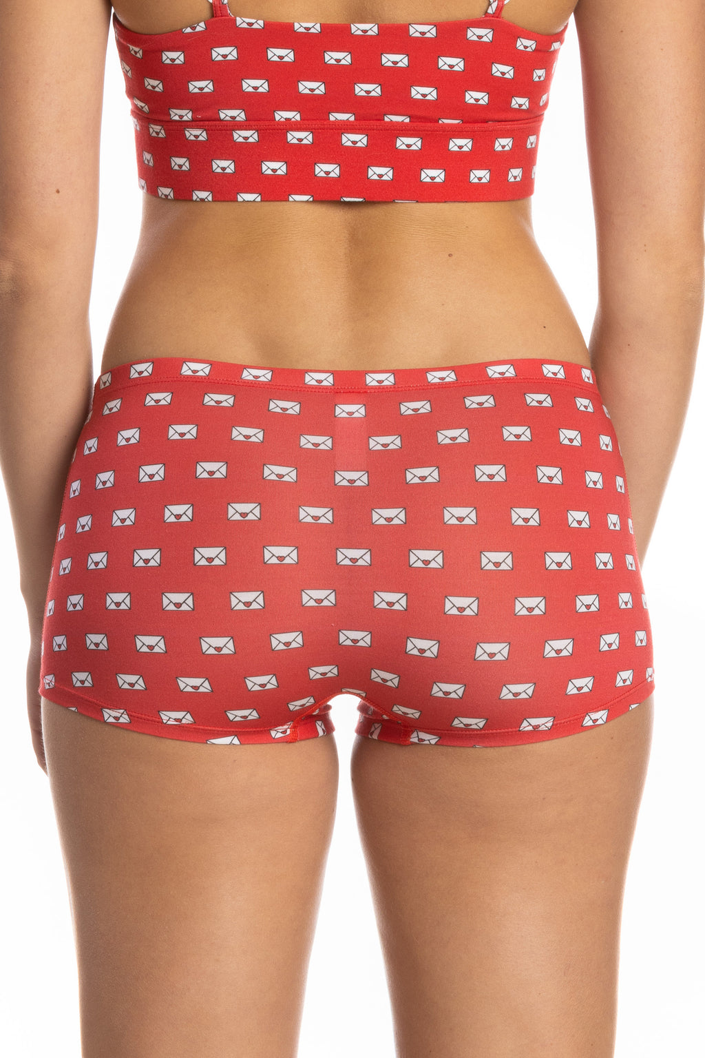 The Secret Admirer | Valentines Letters Modal Boyshort Underwear - Shinesty