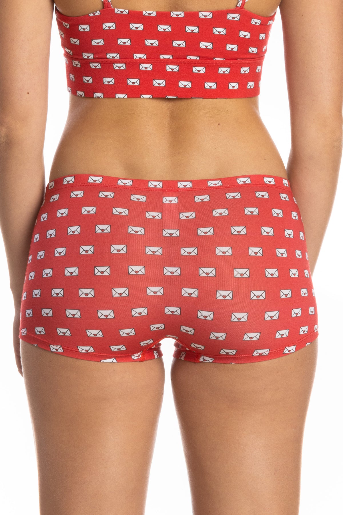 The Secret Admirer | Valentines Letters Modal Boyshort Underwear - Shinesty