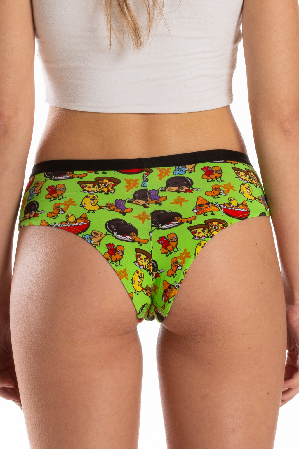 The Snackhanalia | Junk Food Cheeky Underwear - Shinesty