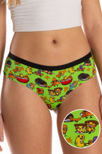 The Snackhanalia | Junk Food Cheeky Underwear - Shinesty