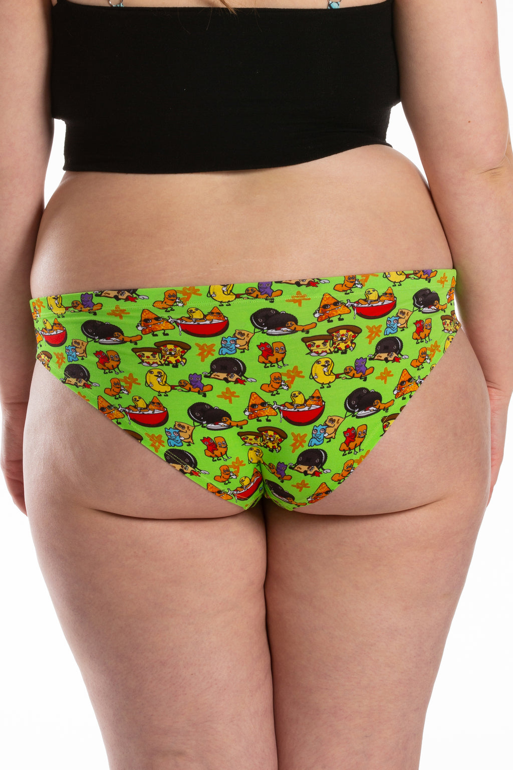 The Snackhanalia | Junk Food Modal Bikini Underwear - Shinesty