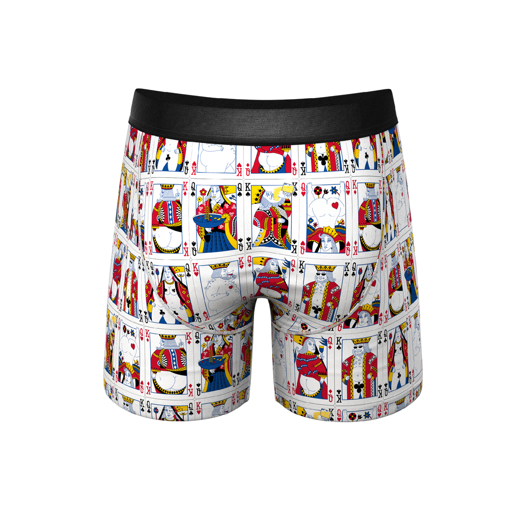 The Strip Poker | Playing Cards Ball Hammock® Pouch Underwear - Shinesty