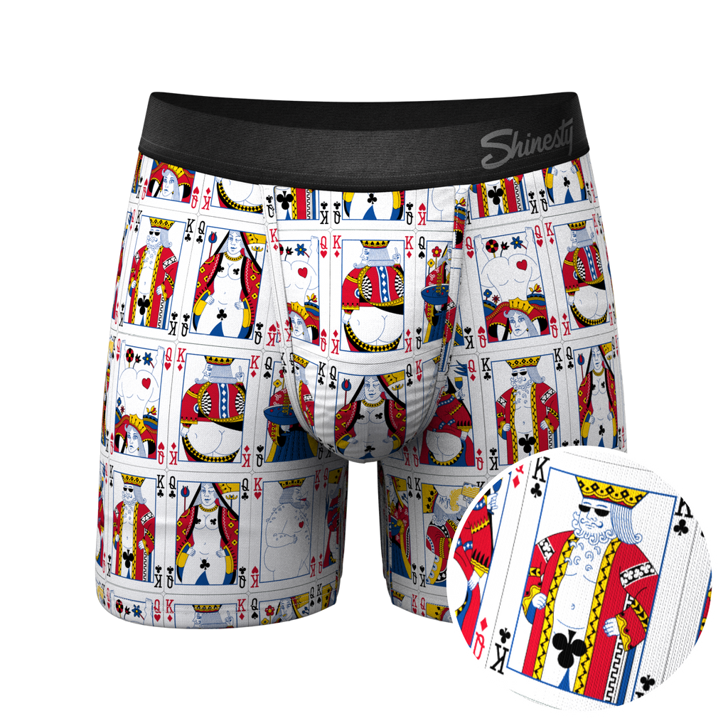The Strip Poker | Playing Cards Ball Hammock® Pouch Underwear - Shinesty