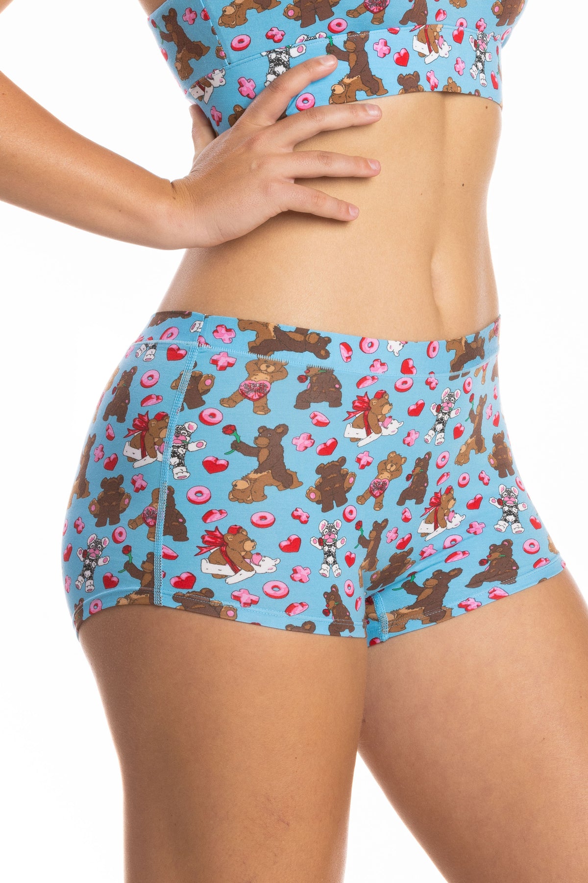 The Stuffed Animal | Teddy Bear Modal Boyshort Underwear - Shinesty