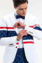 The Sweet Tea | USA Placement Stripe Suit - Shinesty