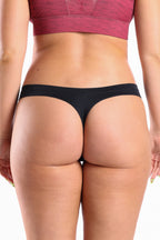 The Threat Level Midnight | Black paradICE™ Cooling Thong - Shinesty