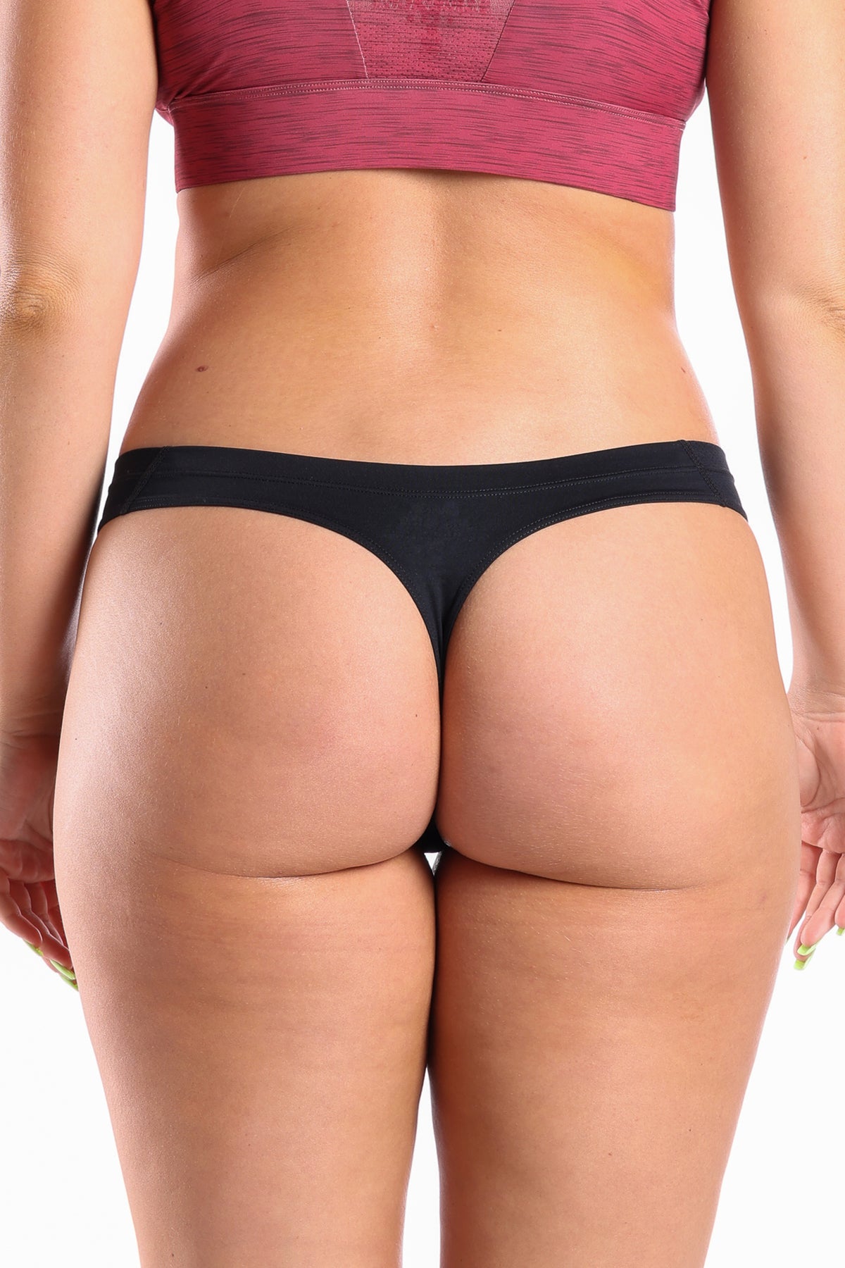 The Threat Level Midnight | Black paradICE™ Cooling Thong - Shinesty