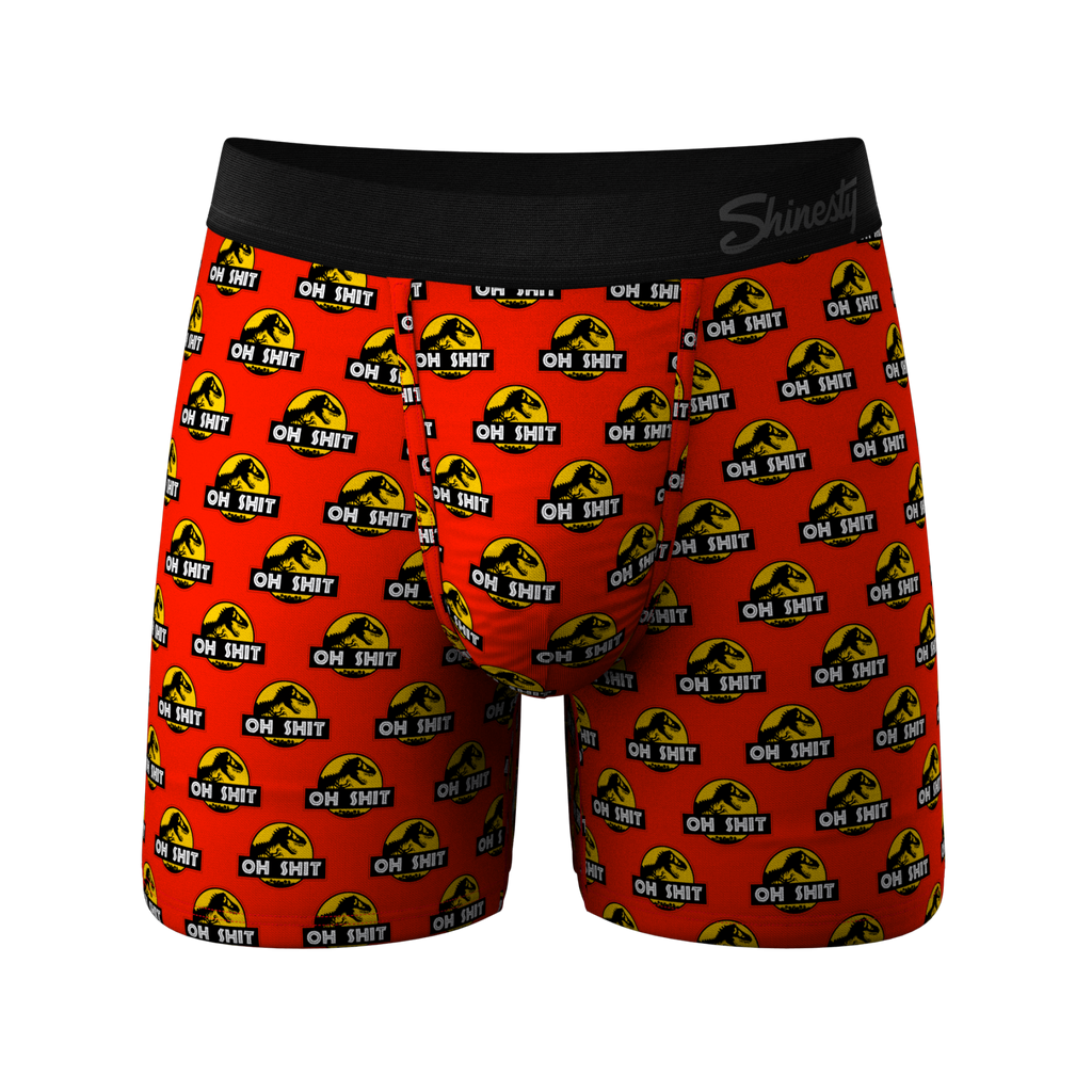 They're Back | Dinosaur Printed Ball Hammock® Pouch Underwear - Shinesty