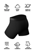 The Threat Level Midnight | Ball Cream And Ball Hammock® Pouch Underwear With Fly Pack - Shinesty