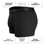 The Threat Level Midnight | Black Ball Hammock® Pouch Trunks Underwear - Shinesty