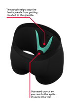 The Jack And Jane | Couples Black Ball Hammock® Boxer With Fly and Cheeky Pack - Shinesty