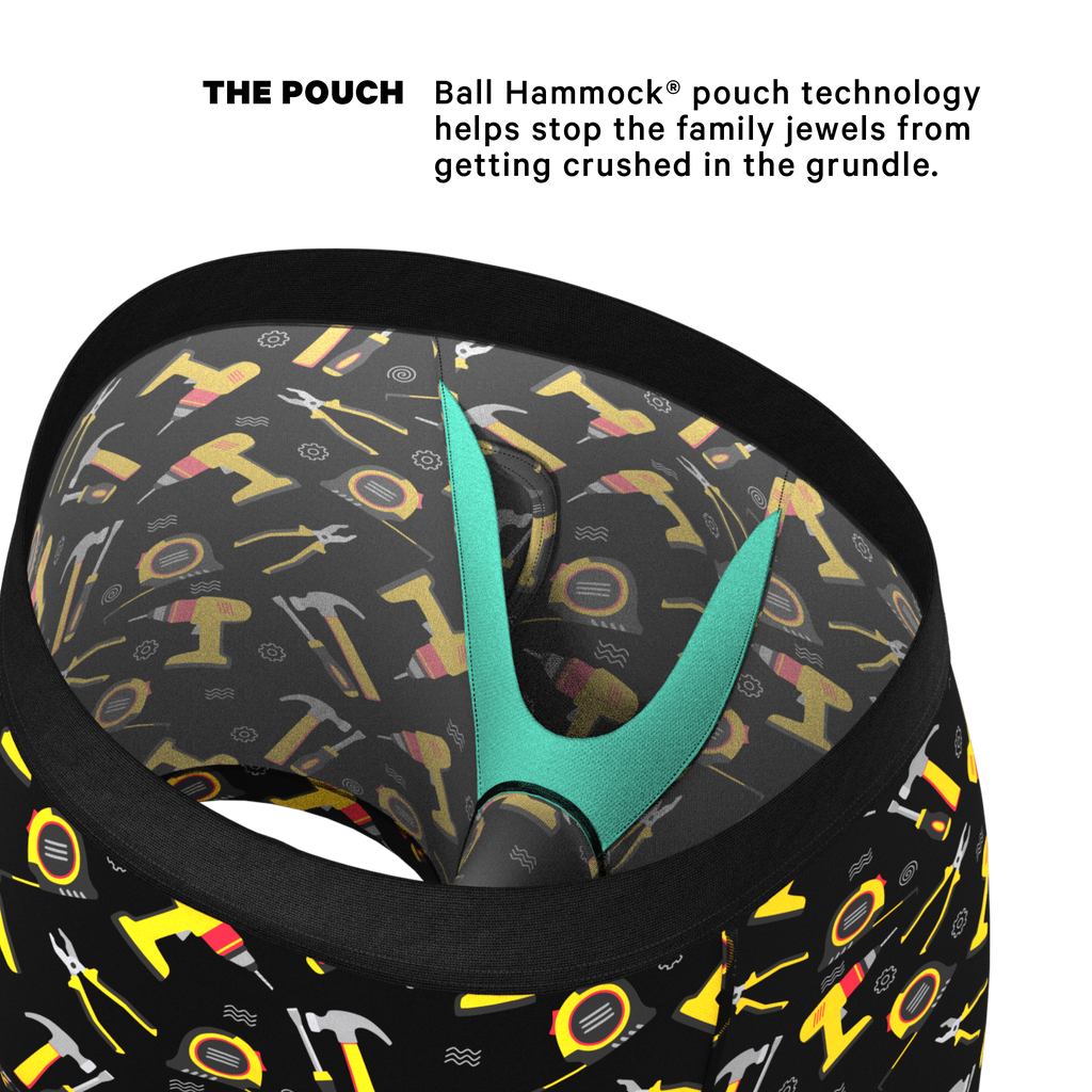 The Tool Kit | Tool Ball Hammock® Pouch Underwear With Fly - Shinesty
