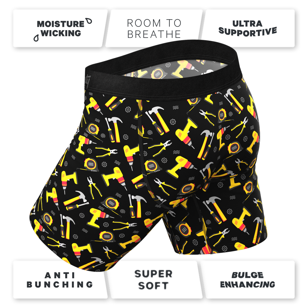 The Tool Kit | Tools Ball Hammock® Boxer - Long Leg - Shinesty