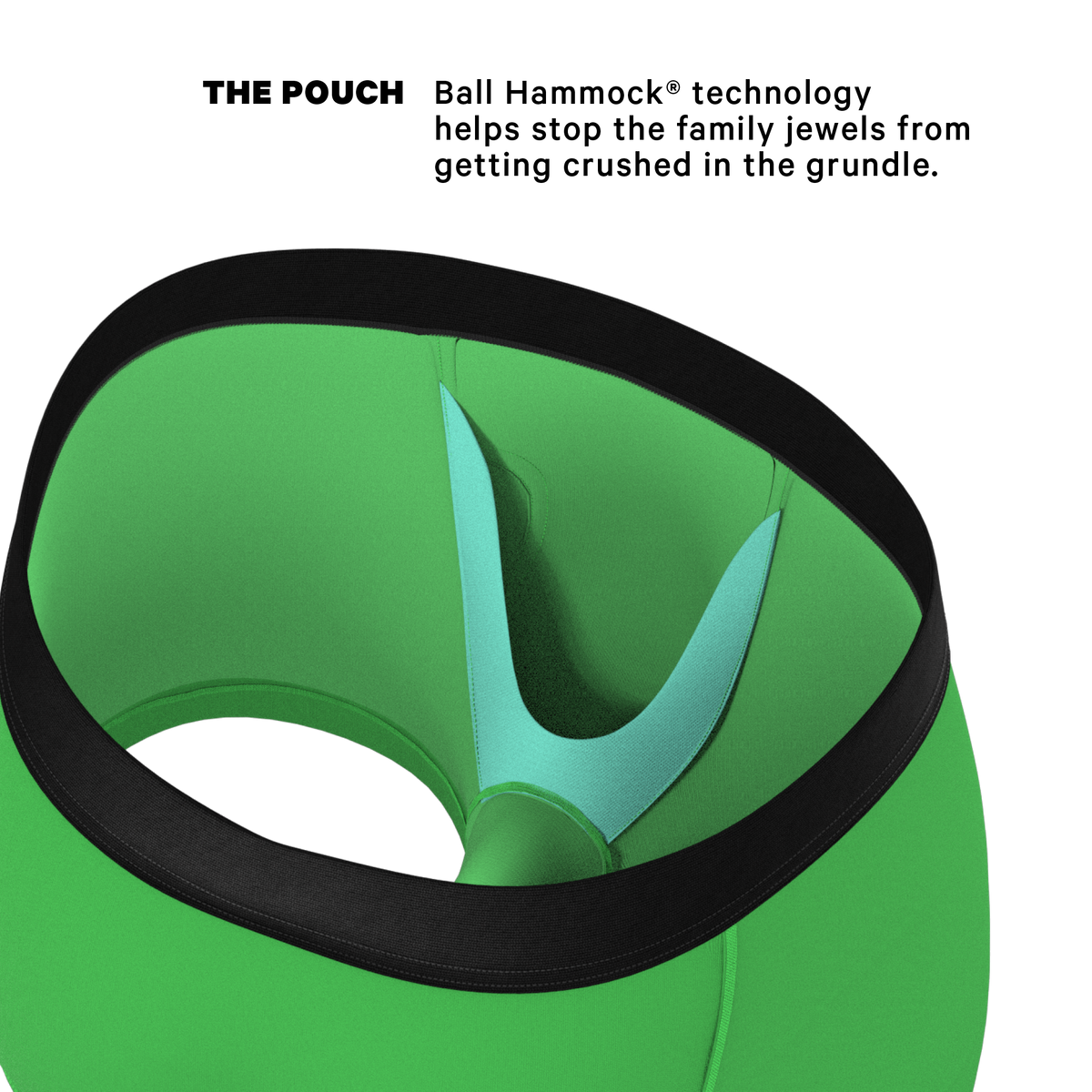 The Trouser Snake | Boa Ball Hammock® Pouch Trunks Underwear - Shinesty