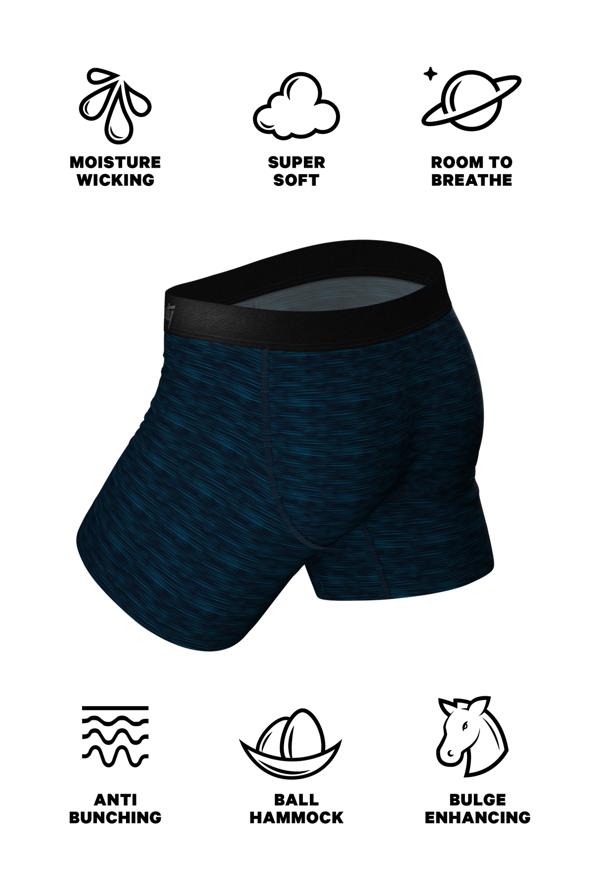 The Tyrant Lizard | Dinosaur Ball Hammock® Pouch Underwear - Shinesty
