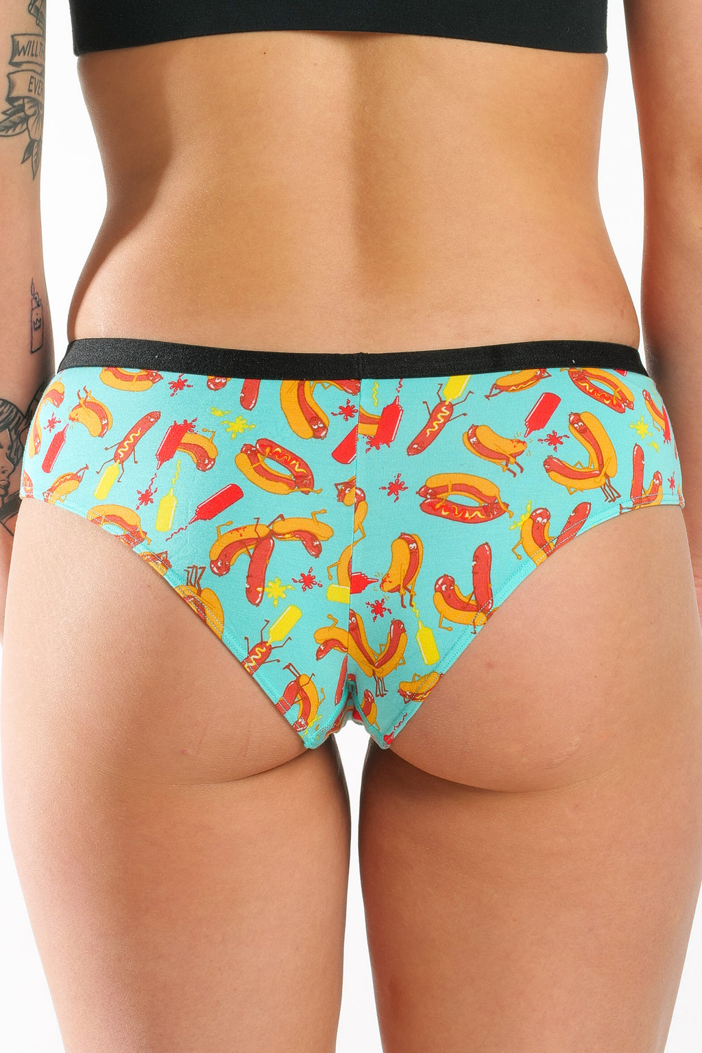 The Use a Condiment | Hot Dogs Cheeky Underwear - Shinesty