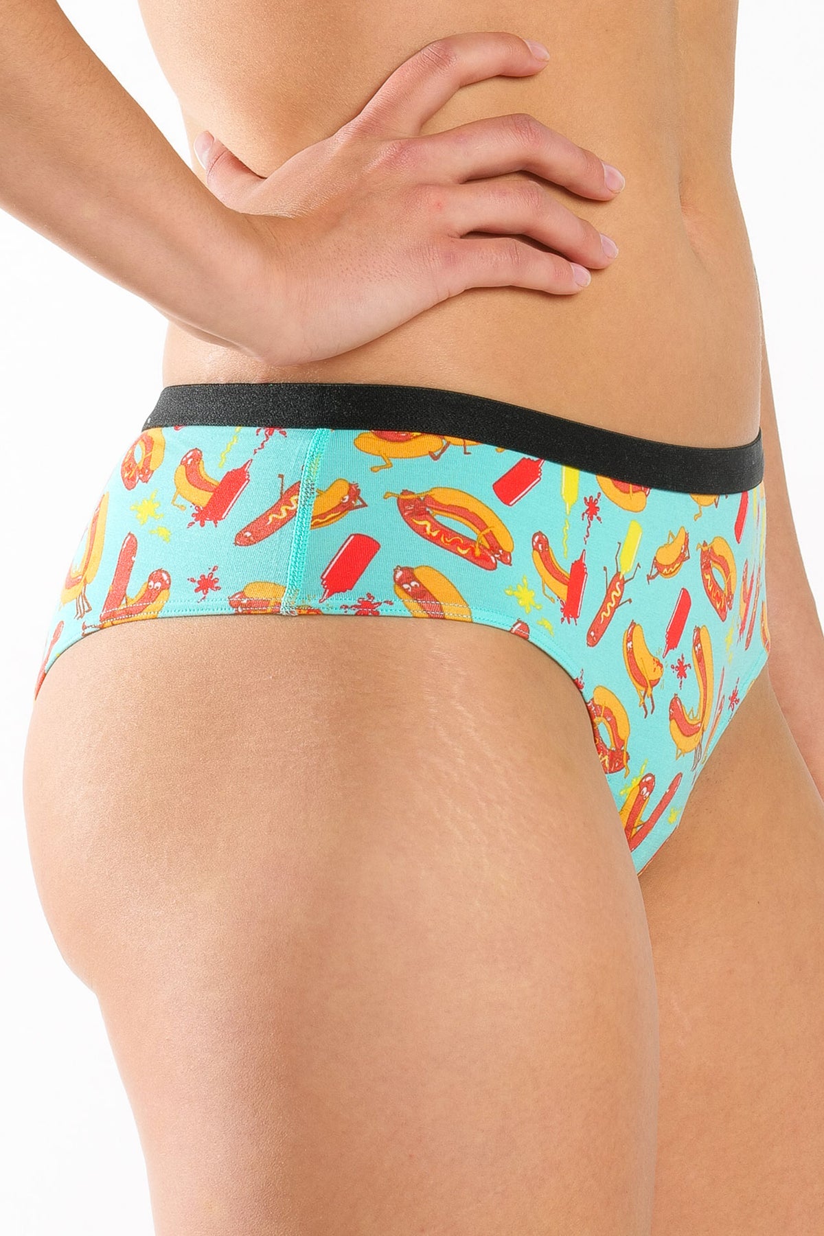 The Use a Condiment | Hot Dogs Cheeky Underwear - Shinesty