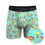The Use a Condiment | Hot Dogs Ball Hammock® Pouch Underwear With Fly - Shinesty
