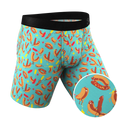 The Use a Condiment | Hot Dogs Ball Hammock® Boxer - Long Leg - Shinesty