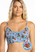 The Stuffed Animal | Teddy Bear Boob Hammock™ Scoop Bralette - Shinesty