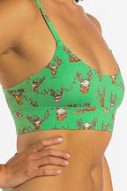 The Blitzened | Reindeer Beer Boob Hammock™ Scoop Bralette - Shinesty
