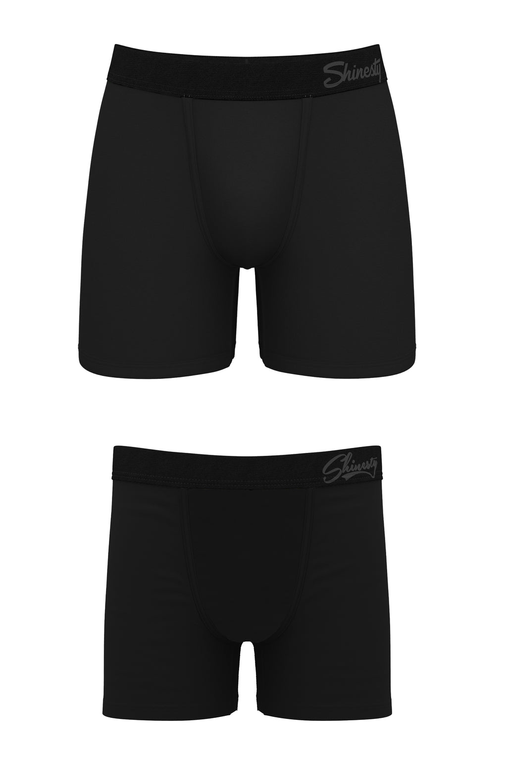 The Threat Level Midnight | Black Father Son Ball Hammock® Pouch Underwear 2 Pack - Shinesty